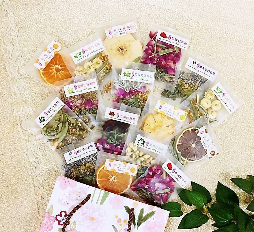 拾億 婚禮小物 二進禮 桌上禮 位上禮 花茶 花草茶 玫瑰花 菊花 洛神 薰衣草 茉莉伴手禮 禮盒 結婚 母親節禮 Yahoo奇摩拍賣