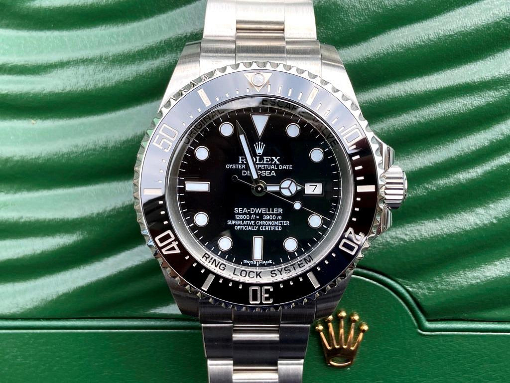 飛馬當舖 售 ROLEX 勞力士 2016保單 DEEPSEA 116660 水鬼王 44mm 原廠盒單 9成5新