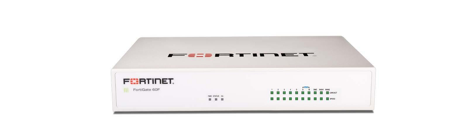 FORTINET FortiGate 60F 企業級防火牆(含1年24*7硬體保固+四項特徵碼更新)【風和網通】