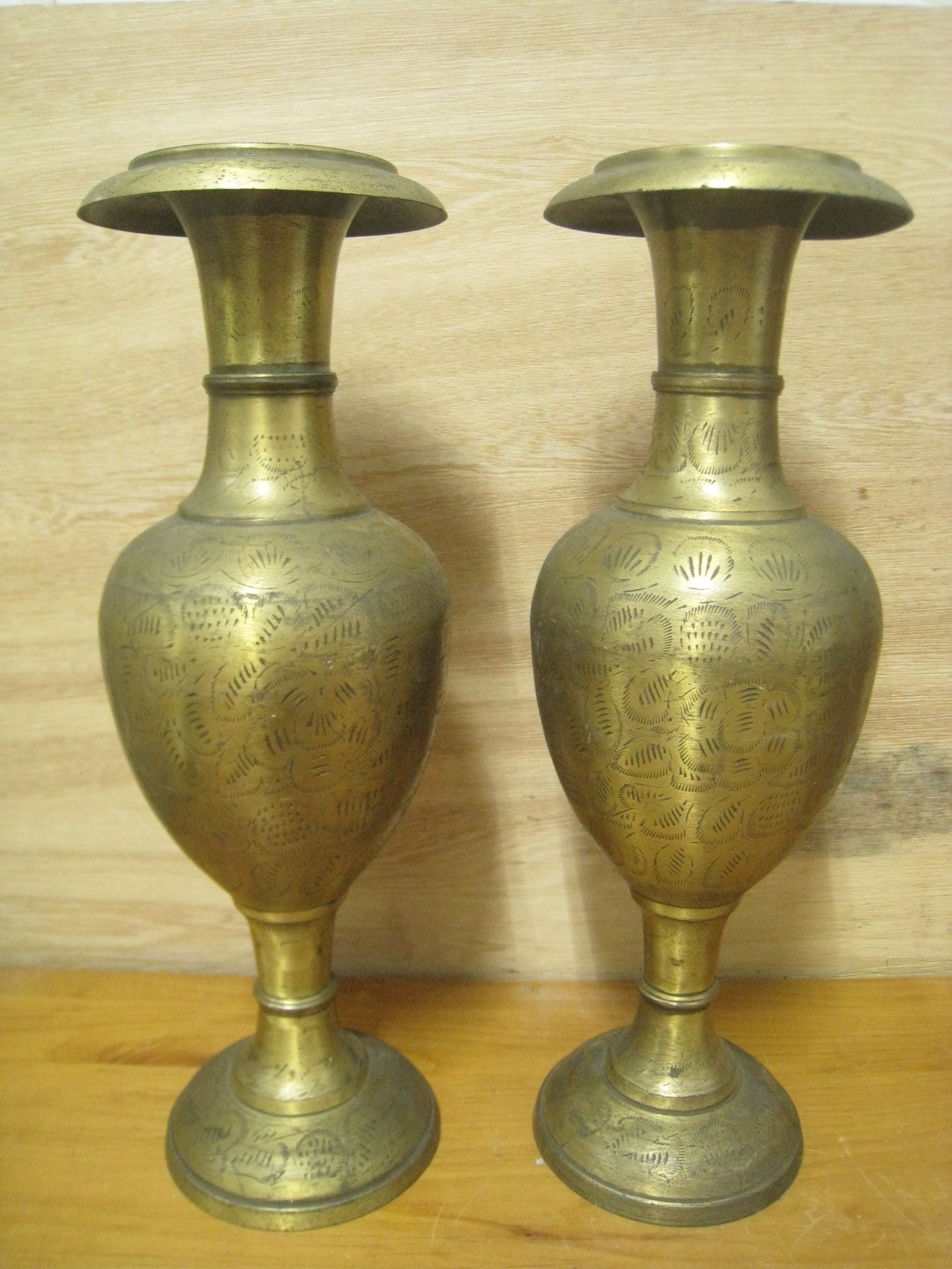 手彫木銅製花器 - 年中行事