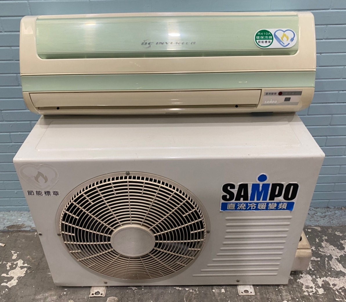 B689  [家之家二手家具] SAMPO聲寶變頻2.8KW分離式冷氣 3-5坪 AU-H25DC 冷氣 分離冷氣