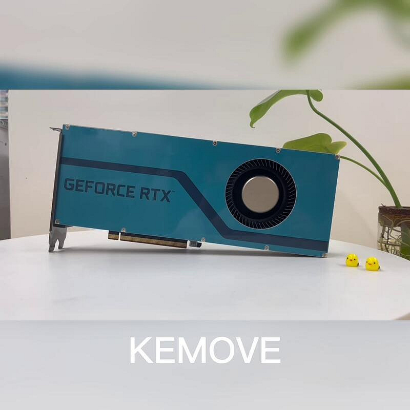 眾誠優品 全新英偉達RTX3090 4090 24G公版渦輪顯卡單風扇雙寬槽GPU KF588