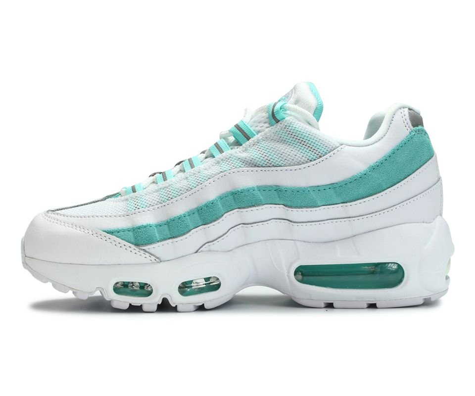 C.M】Nike Wmns Air Max 95 307960-115 LIGHT AQUA 湖水綠| Yahoo奇摩拍賣