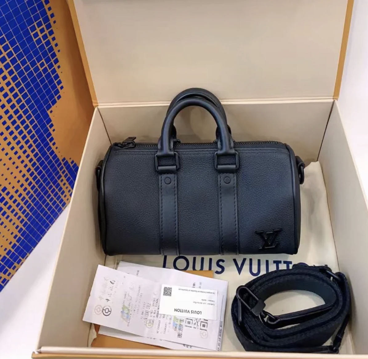 M80950 Louis Vuitton Aerogra Keepall XS