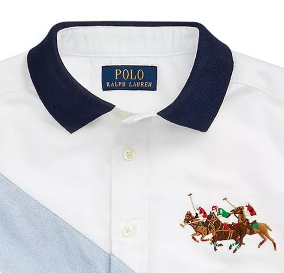 Polo Ralph Lauren 大彩馬3賽馬斜槓牛津襯衫polo衫領青年款| Yahoo奇摩拍賣