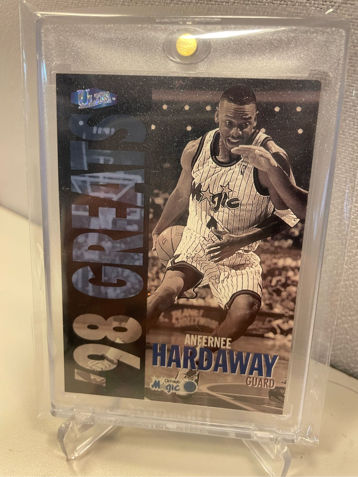 100Anfernee Hardaway platinum medallion-