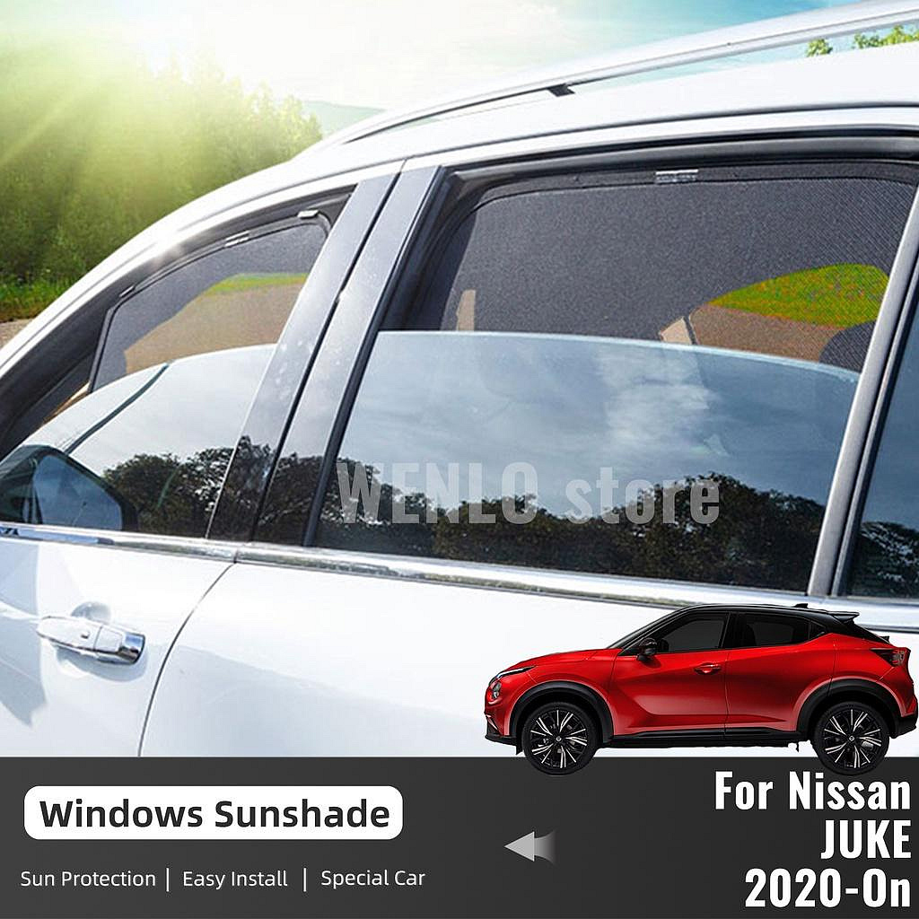【曉龍優品汽車屋】適用於 Nissan JUKE F16 2020 2023 2023  汽車窗簾窗罩磁性板板太陽能汽