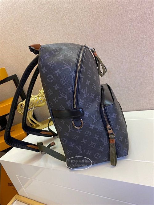 Replica Louis Vuitton Discovery Backpack Monogram Eclipse M45218