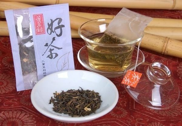 芳茗錄 三薰茉莉綠茶包 3gx50包/袋 雲龍紙包 綠茶包