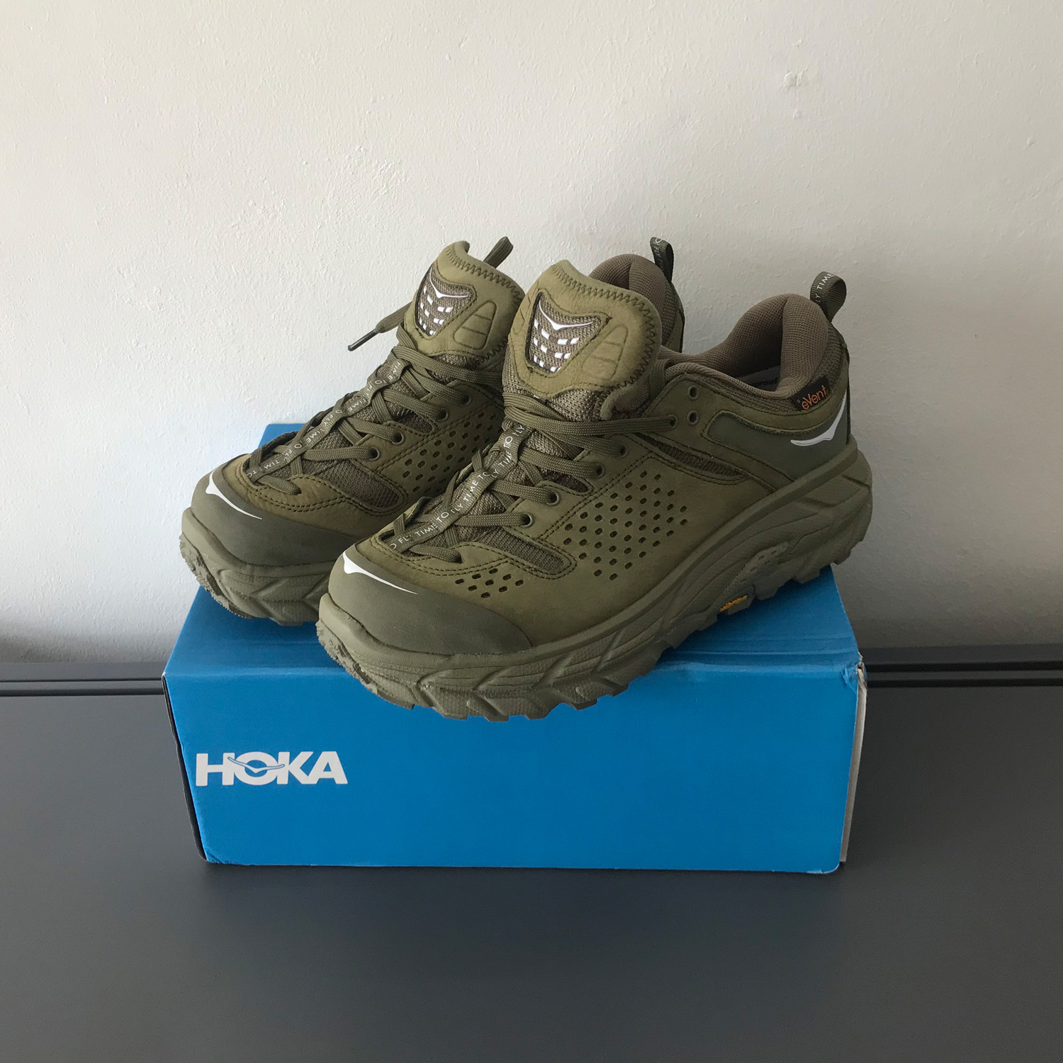 剩US7號 EG x Hoka One One Tor Ultra Low 聯乘版 厚底鞋 HOKA男鞋 防水鞋 低筒款