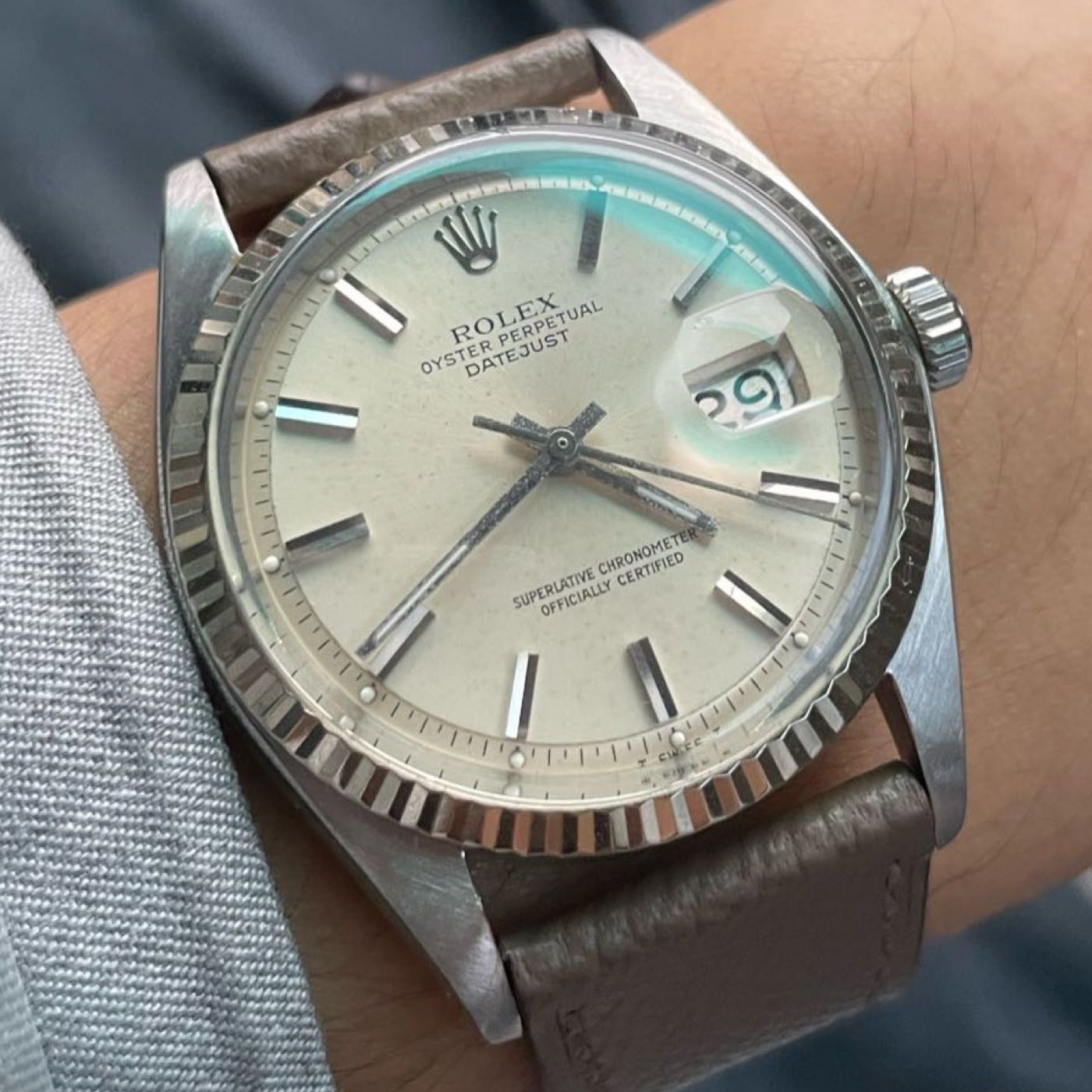 勞力士 ROLEX 1601 Datejust 蠔式恆動