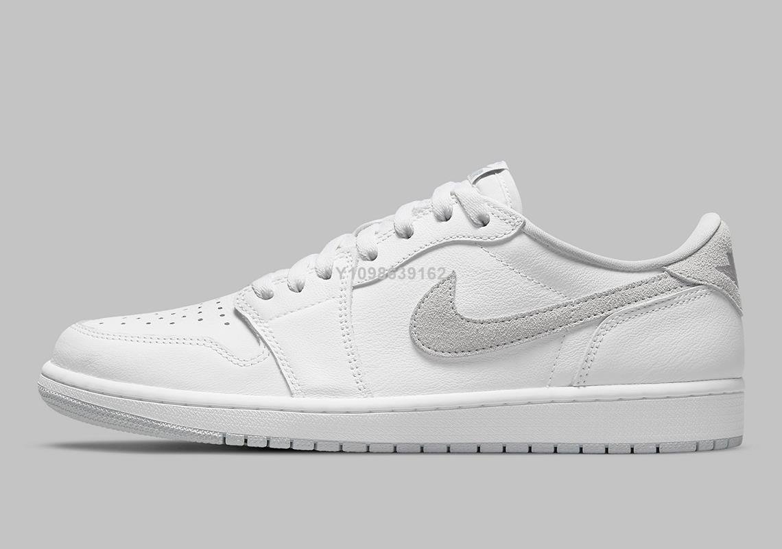 代購】Nike Air Jordan 1 Low OG Neutral Grey白灰低幫休閒滑板鞋