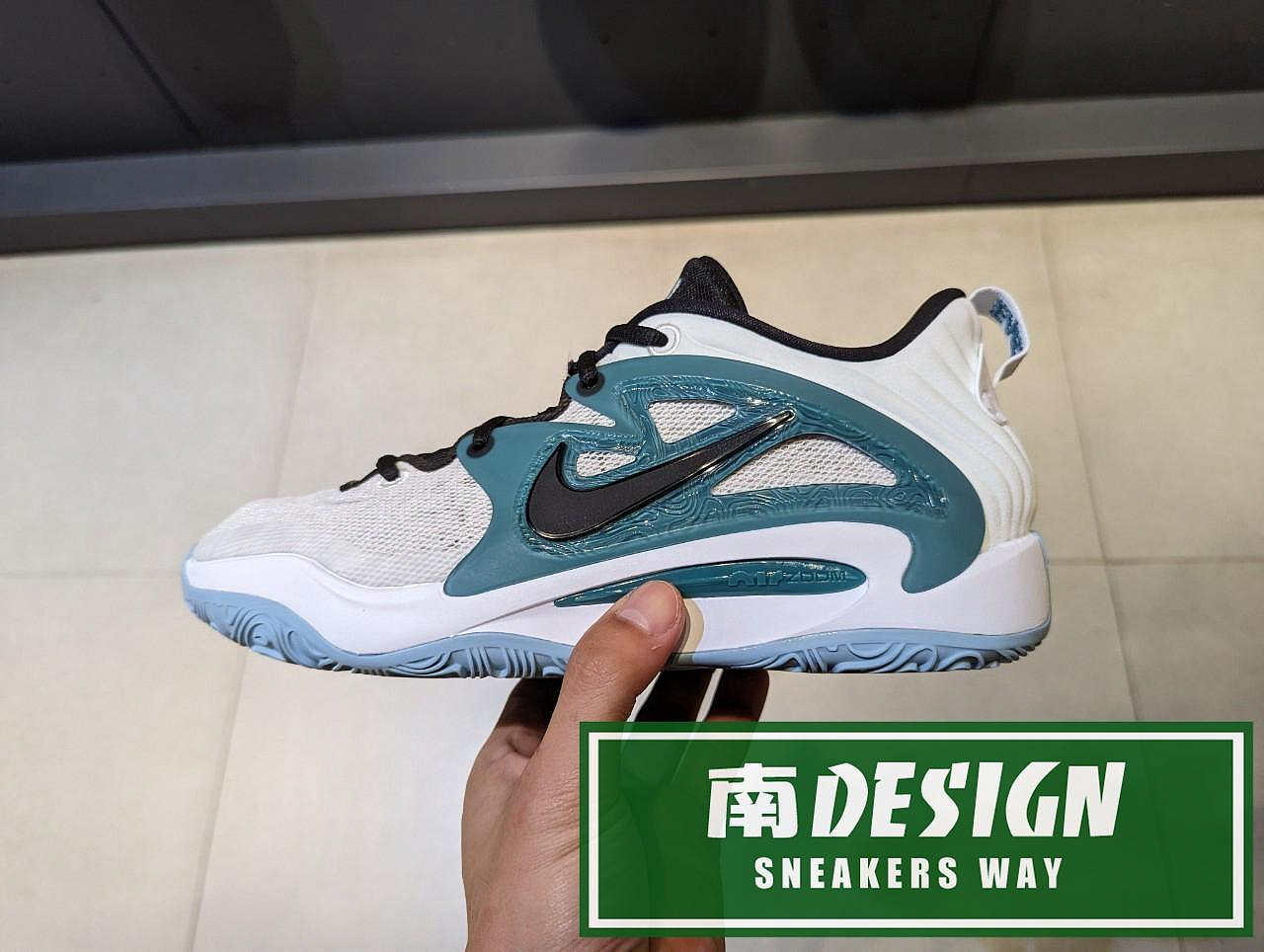 南🔥2023 7月NIKE KD 15 EP TEAL 籃球鞋網布防滑男款湖水綠灰FN8009