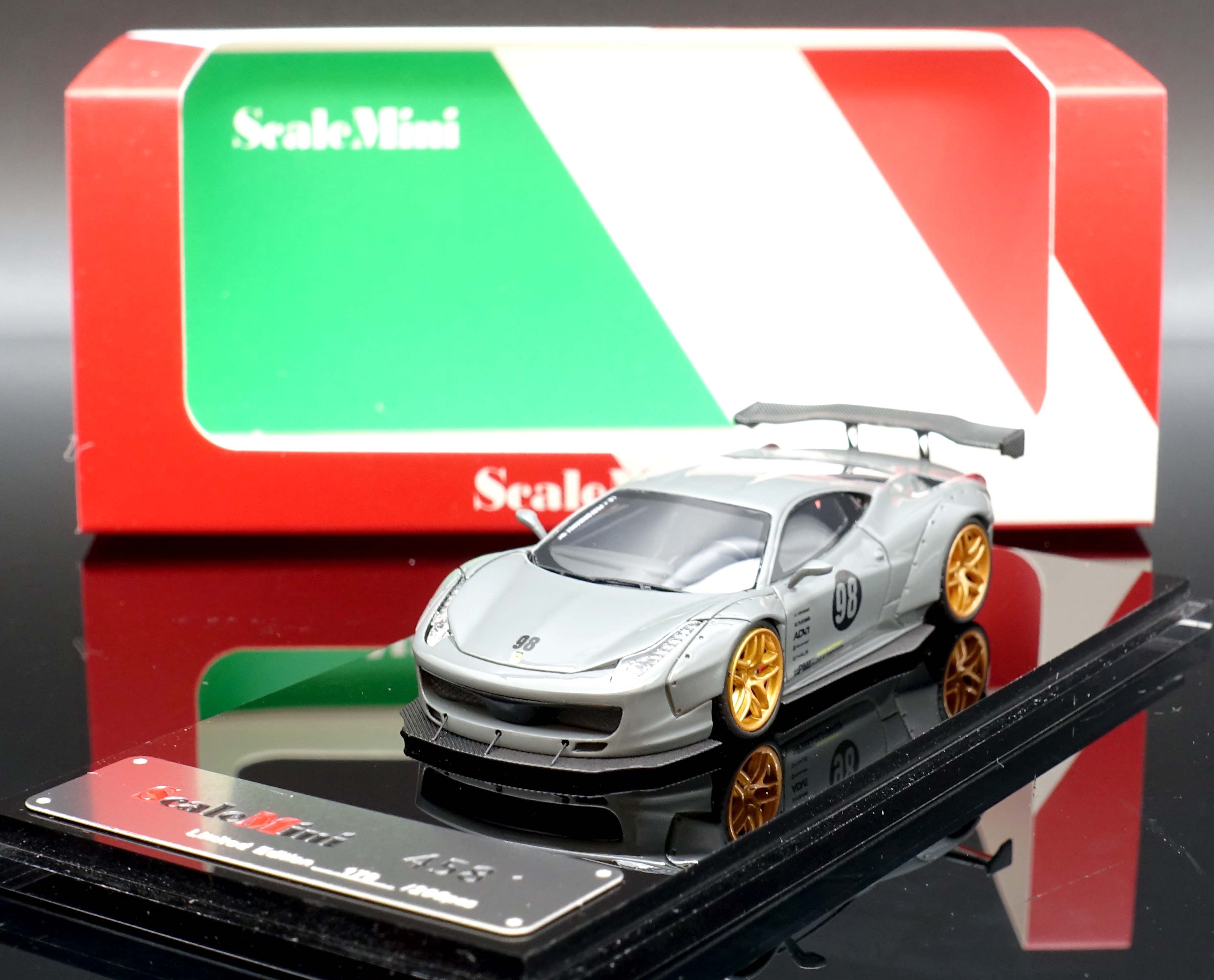 Jual Scale Mini FERRARI 458 SUPREME Louis Vuitton diecast