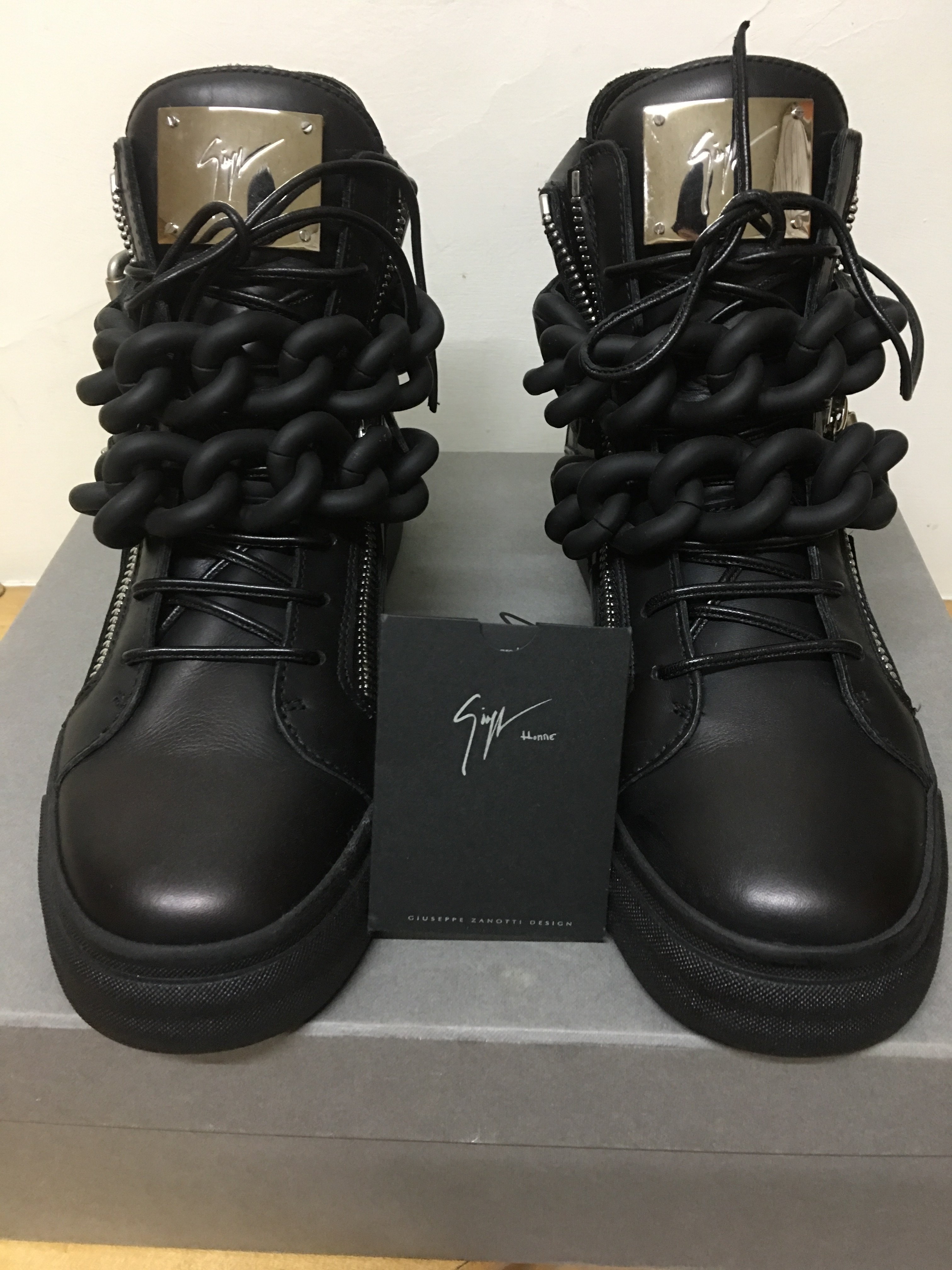 100%品質保証!100%品質保証!未使用 Giuseppe Zanotti ダブルモンク