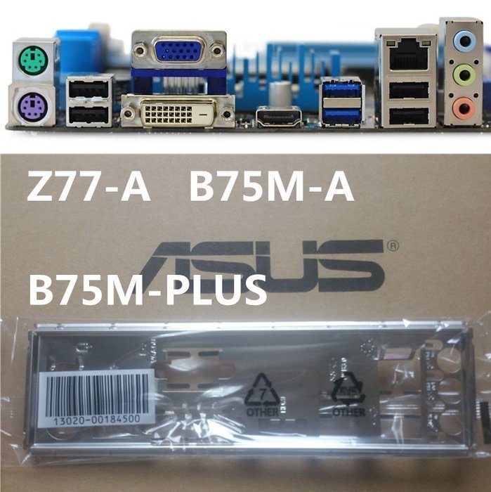 5Cgo【權宇】套餐二 二手ASUS華碩雙顯示B75M-A +CPU組合B75芯片主機板套餐 win7 另有加RAM含稅