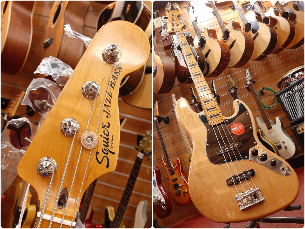 ♪♪學友樂器音響♪♪ Squier Classic Vibe 70s Jazz Bass 電貝斯原木