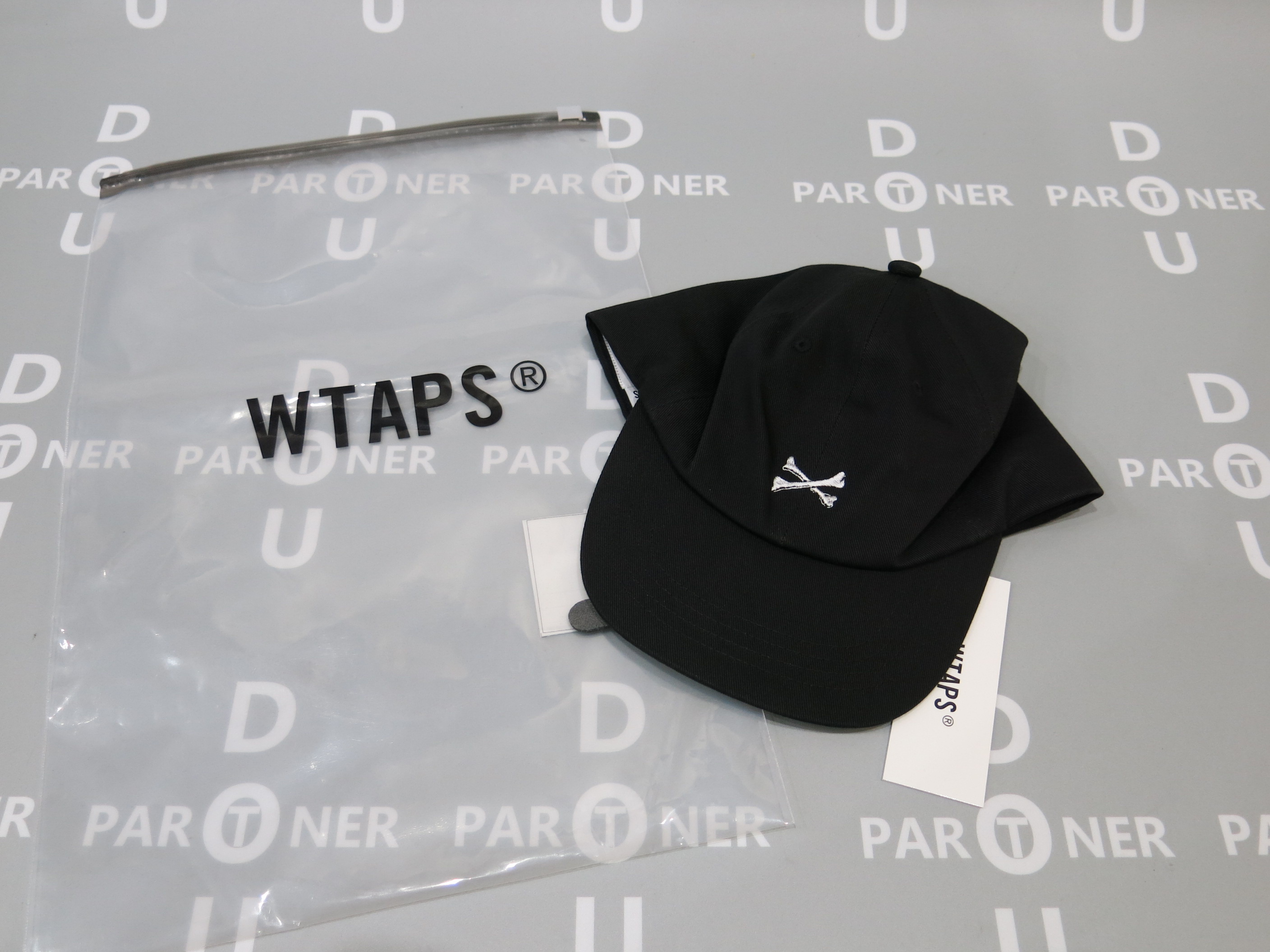 Dou Partner】WTAPS T-6L 03 CAP COTTON TWILL X1.0 骨頭老帽帽子黑色 