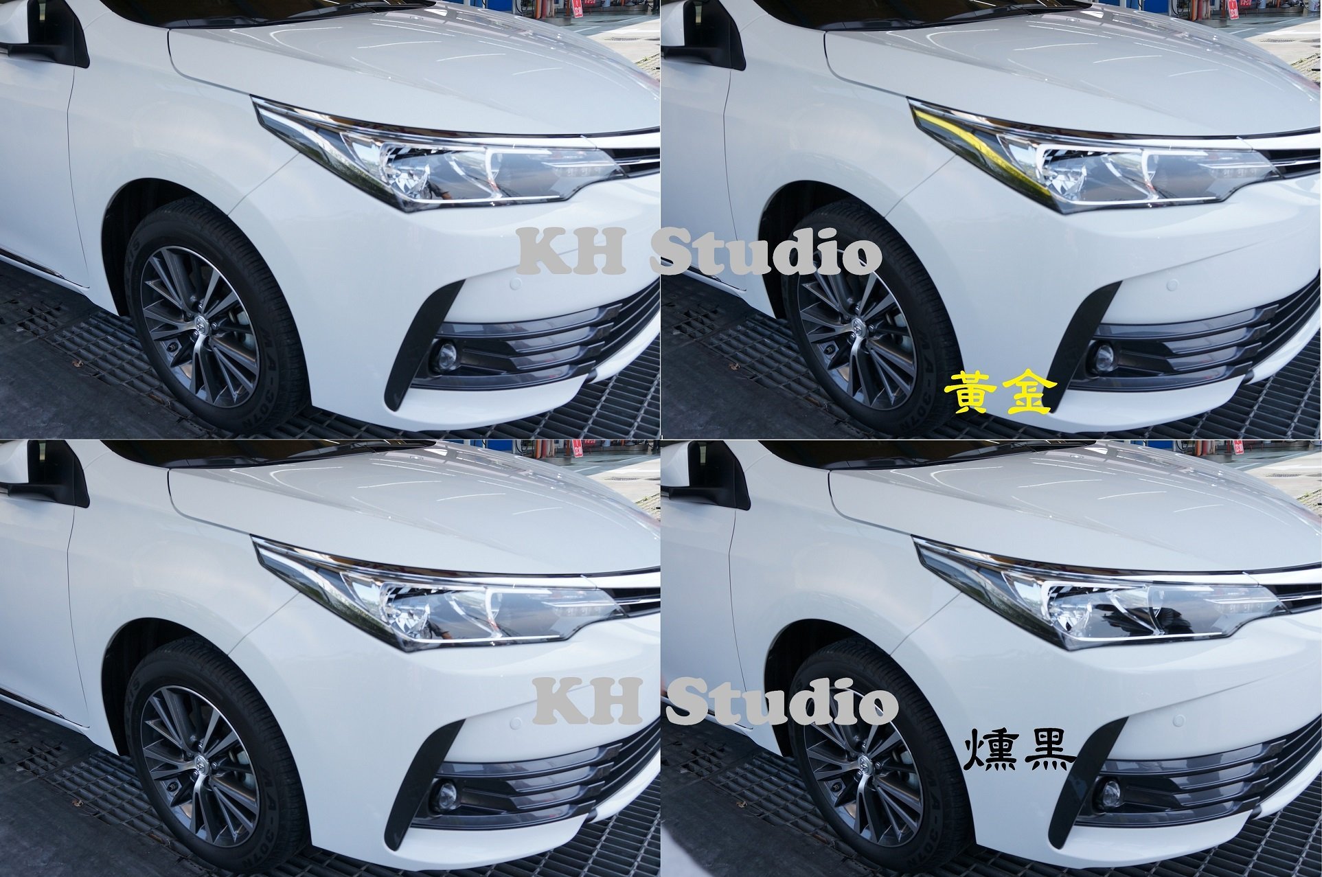 Toyota ALTIS 2016~ 11.5代 Altis 大燈 頭燈 貼紙