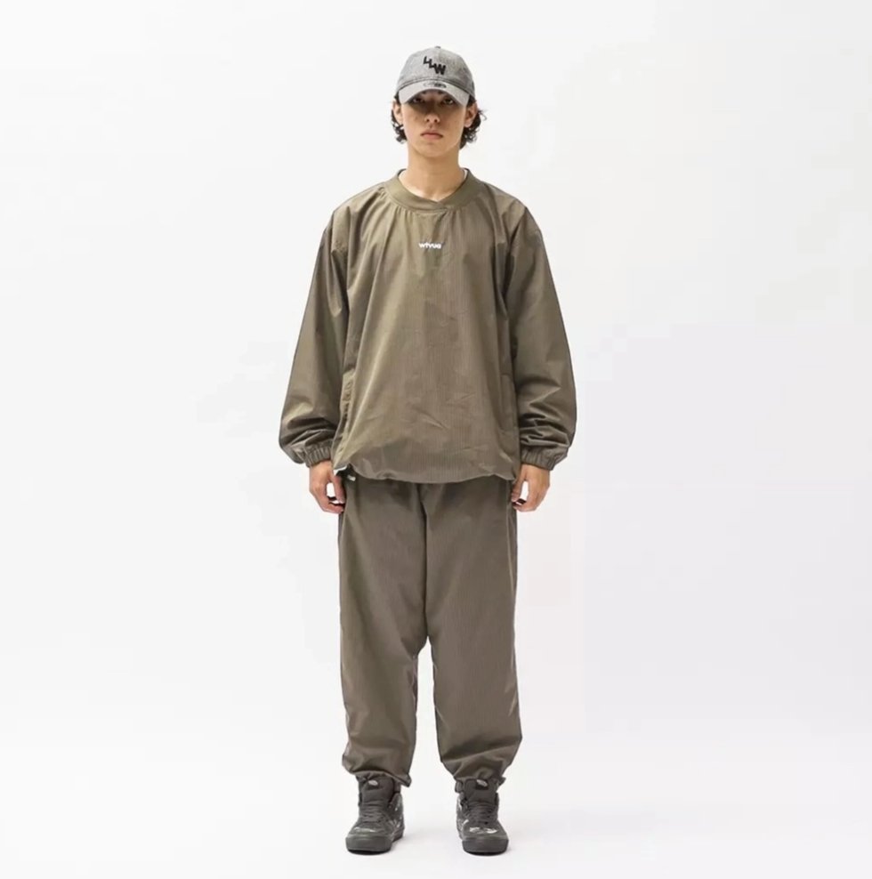 WTAPS SMOCK 01 / JACKET / CTPL. RIPSTOP. WTVUA 尼龍衛衣橄欖綠 