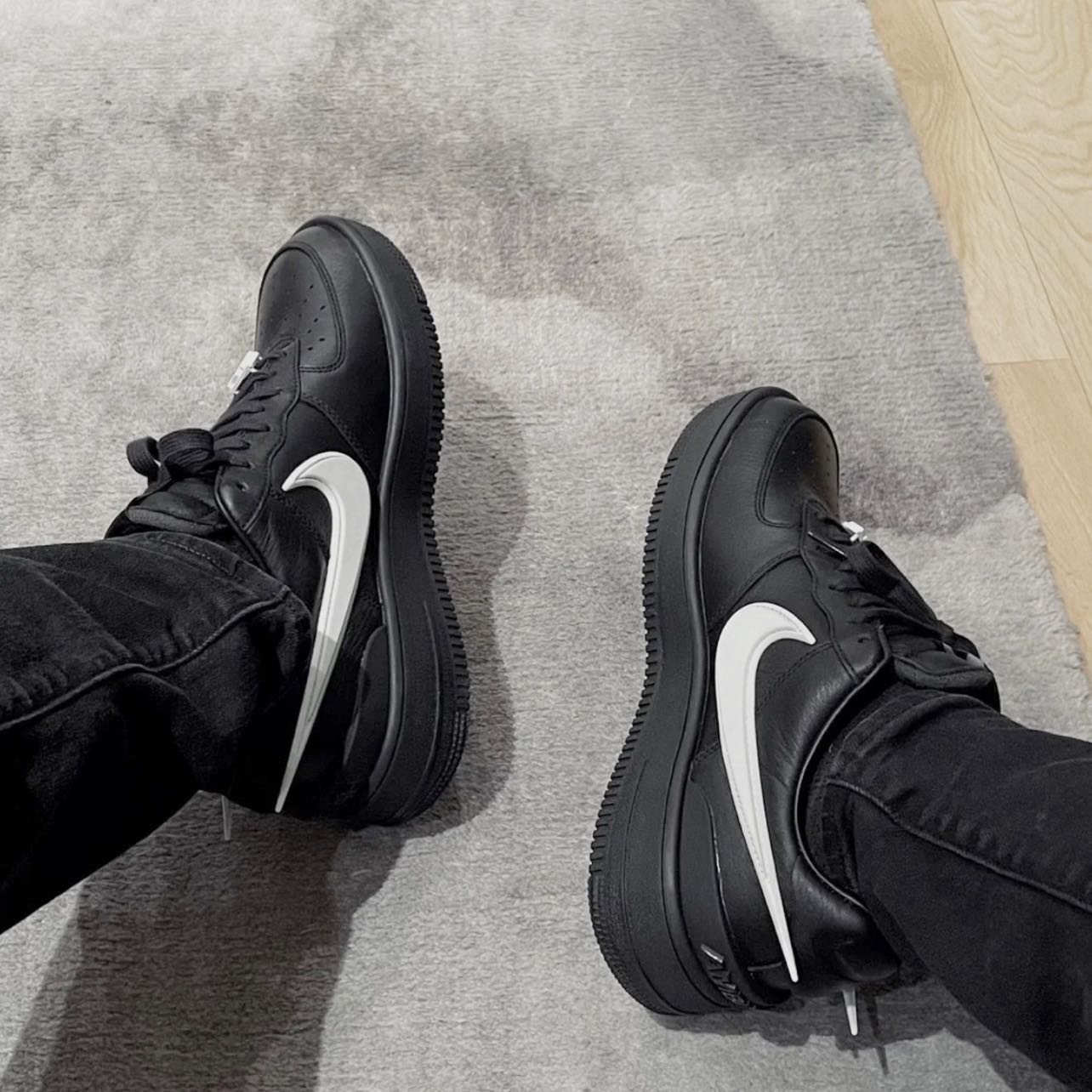 G2TY] Ambush x Nike | Air Force 1 Low “Black” 黑魂黑白全黑白黑大勾