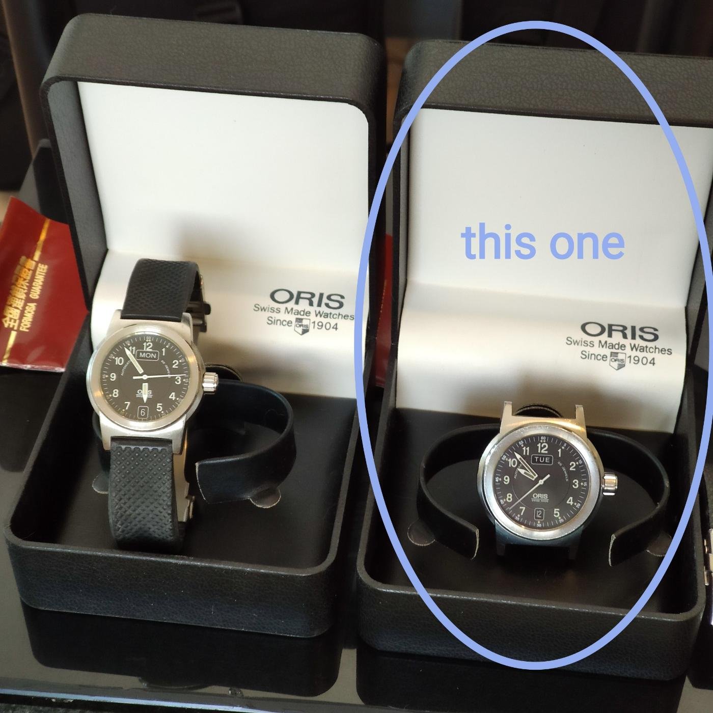 已售 豪力時 Oris BC3 pilot aviation automatic watch 飛行員 航空 機械錶 field ETA 2824 2836 機芯