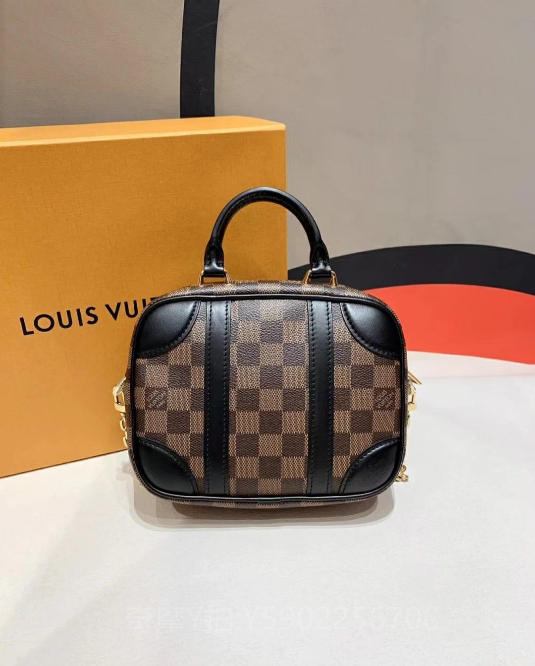 N50063 Louis Vuitton Damier Ebene Valisette Souple BB Handbag