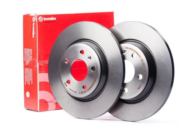 【汽車零件王】Brembo 原廠替換 打孔 畫線 平面 碟盤 BENZ W212 E350 2010-2016