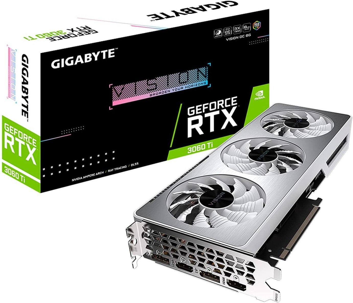 電子街3C 特賣會@全新技嘉RTX3060Ti Vision OC 8G 顯示卡RTX3060 Ti