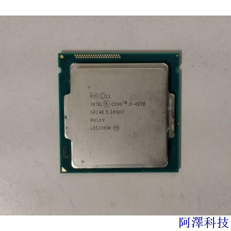 阿澤科技//二手良品// Intel Core™ i5四代 1150腳位 CPU i5-4570 4590 4670 4690