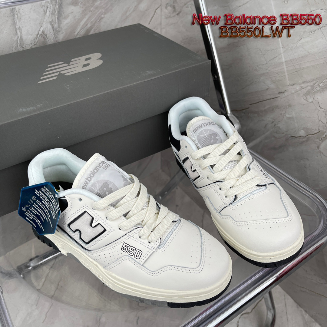 New Balance BB550 中性運動鞋BB550LWT 男女款復古休閒鞋NB老爹鞋時尚