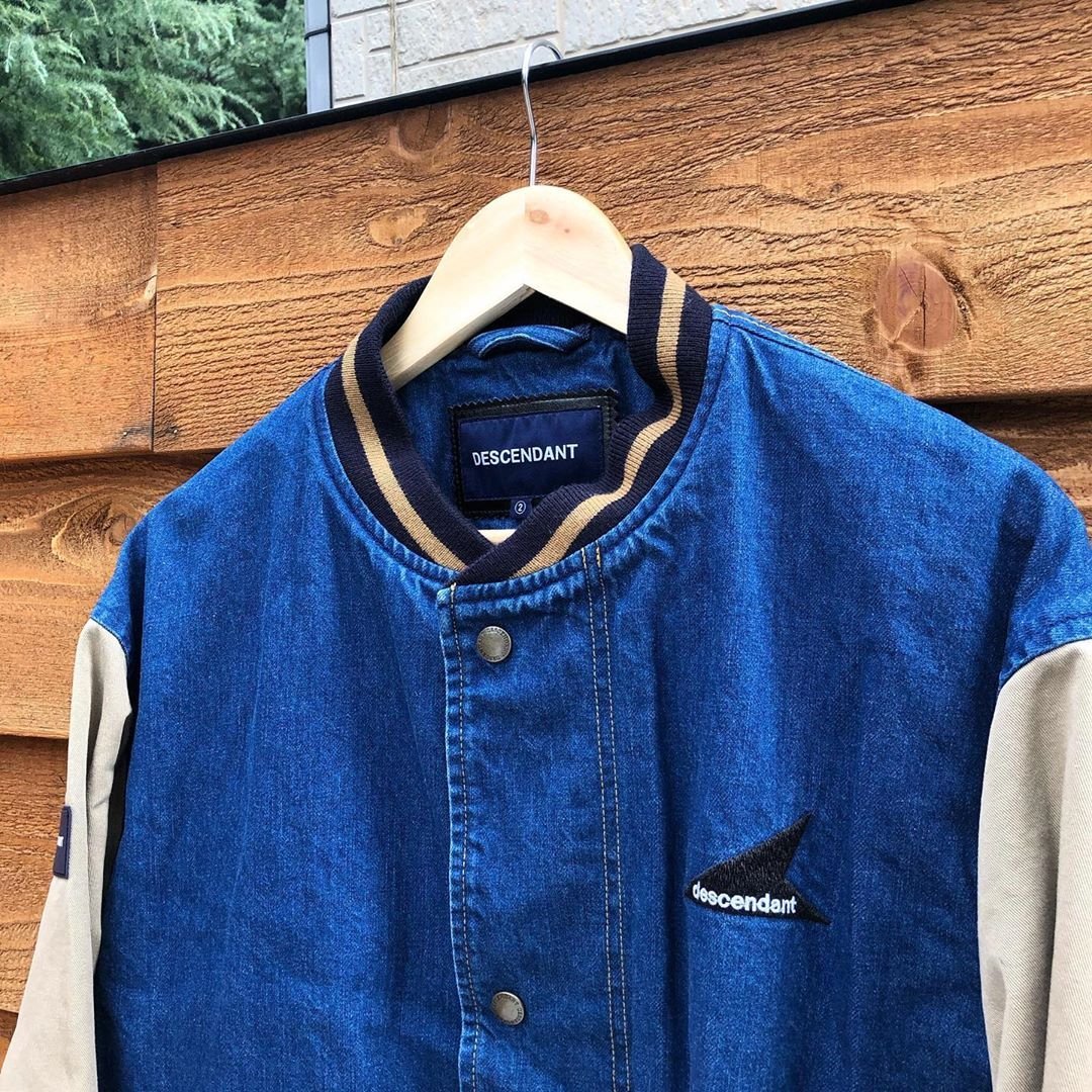 日貨代購CITY】2019AW DESCENDANT SQUAD DENIM JACKET 牛仔拼接