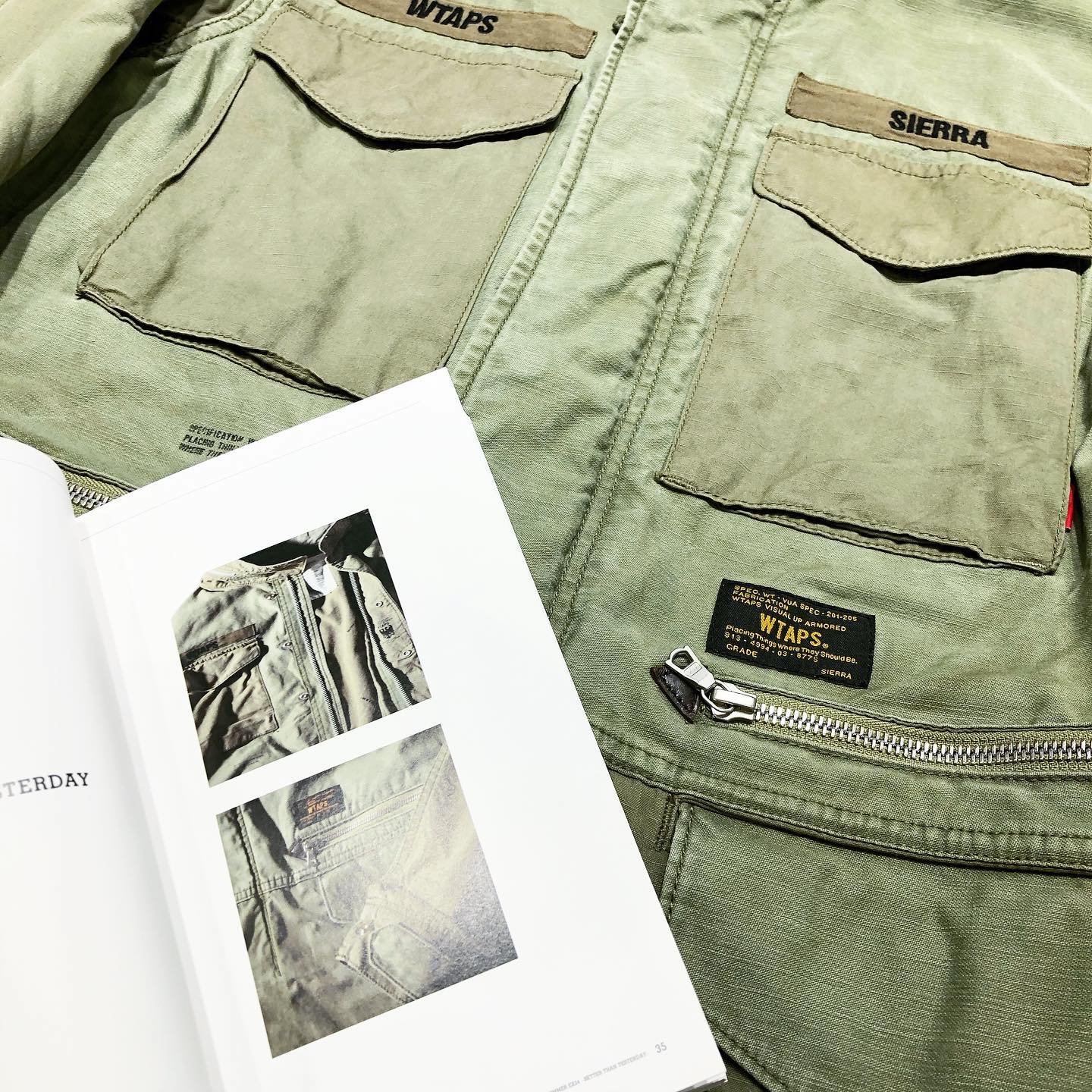 希望商店】WTAPS M-65 JACKET 12SS 經典拼接夾克外套| Yahoo奇摩拍賣