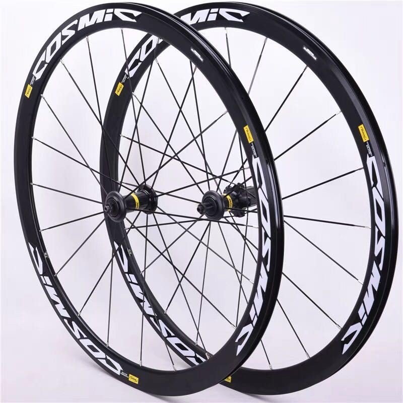 現貨熱銷-Mavic Cosmic Elite S 700C 框高40MM輪組公路車C夾碟剎輪組20 孔花鼓車架通軸快速