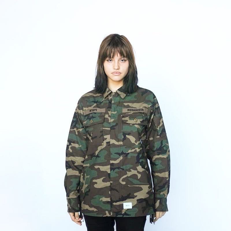 希望商店】WTAPS x RICHARDSON BUDS LS 20AW 非目錄款迷彩兩袋軍衫