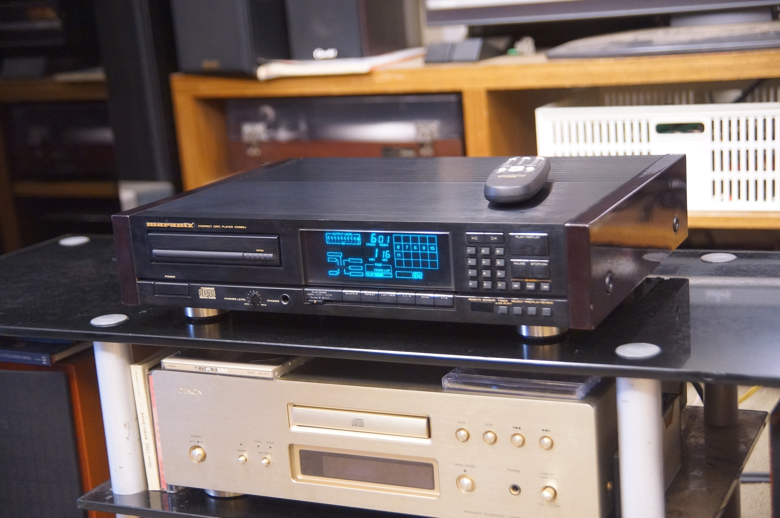 [ 一元音響 ] 收藏釋出 傳世經典! 比利時製 MARANTZ CD-880 極品皇冠晶片 頂級CD播放機