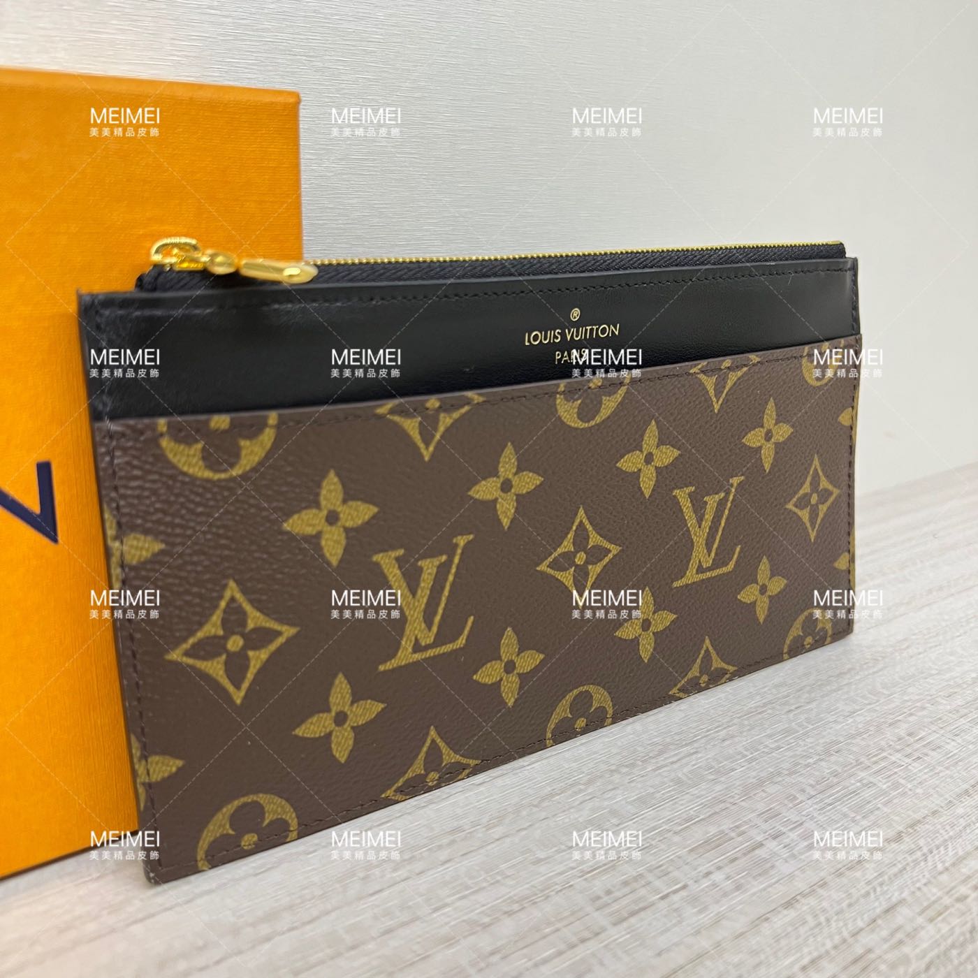 Louis Vuitton MONOGRAM Slim Purse (M80348)