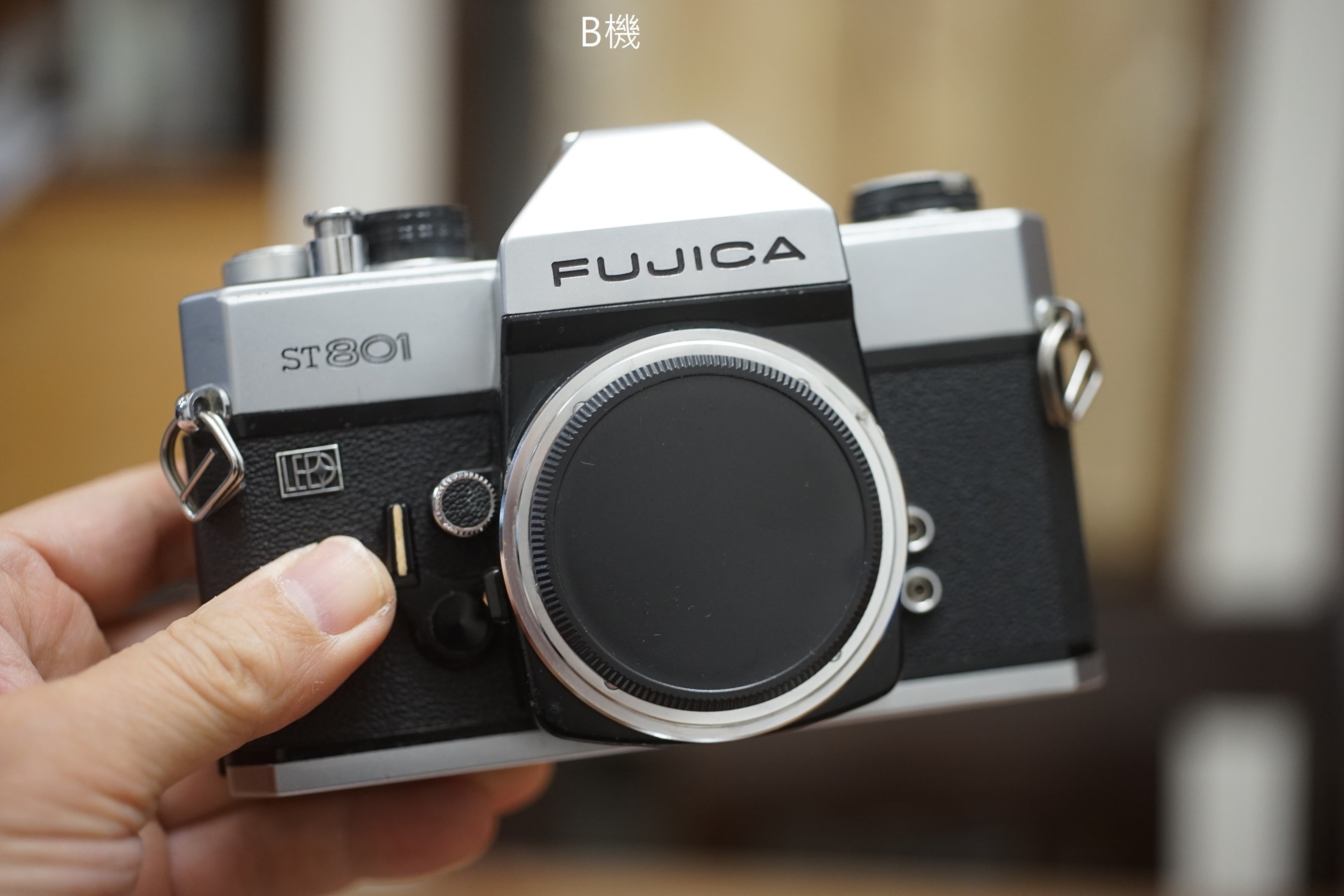 日本未入荷 M42最速機種 Fujica st801 完動品 フィルムカメラ - lp