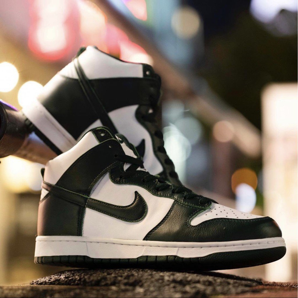 正品】Nike Dunk High SP 'Pro Green' 休閒運動白綠高筒CZ8149-100潮鞋