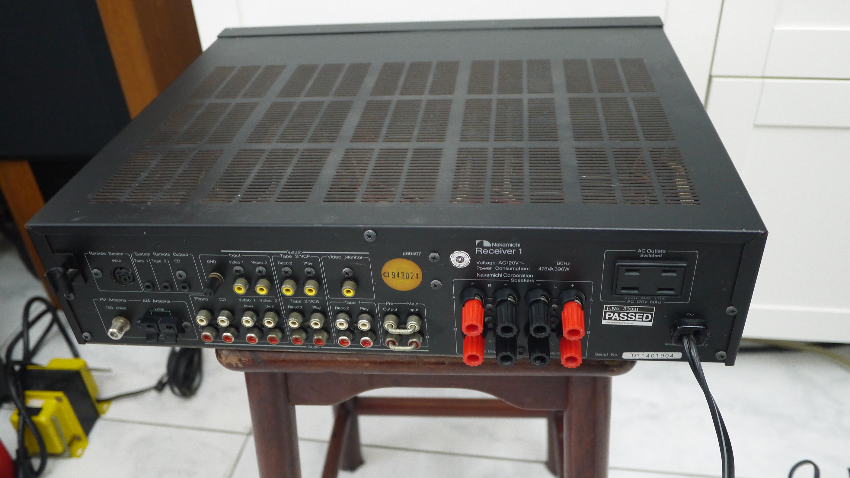 Nakamichi Receiver 1擴大機( amc rotel denon nad USHER請參考