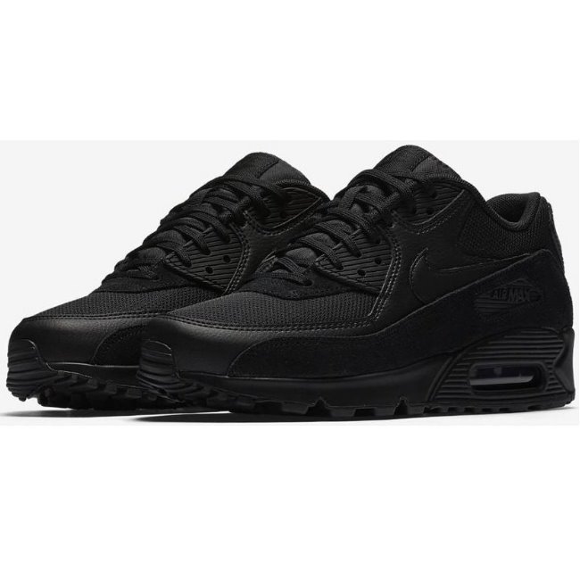 Nike Air Max 90 全黑 慢跑鞋 氣墊鞋 運動休閒鞋 男女尺寸