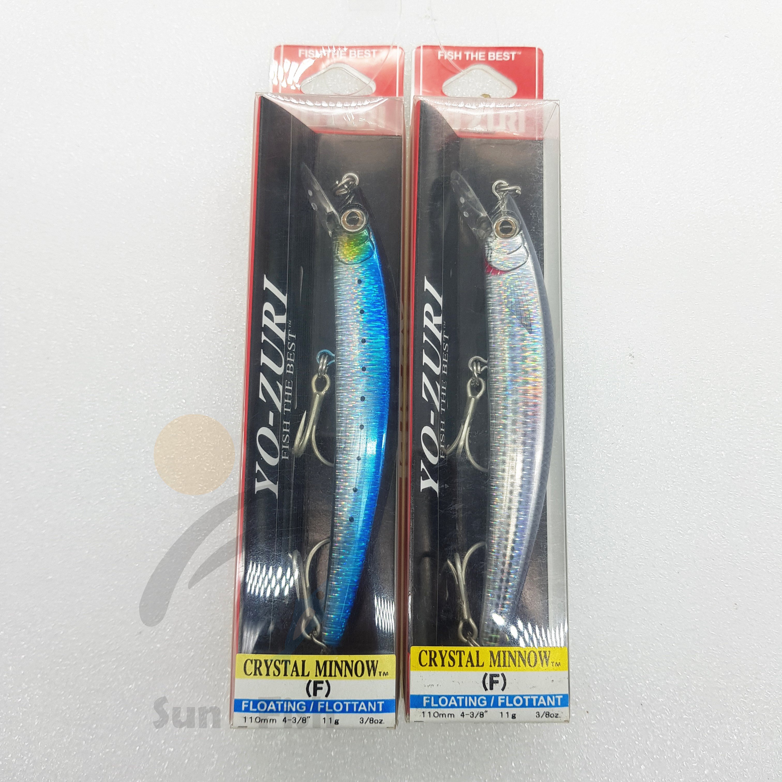 Yo-Zuri Crystal Minnow Floating Lure 110mm/11g