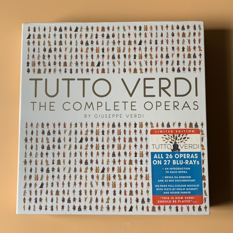 Tutto Verdi 威爾第歌劇大全集(26部歌劇+安魂曲) 中字27碟25G | Yahoo