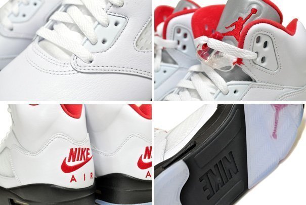 經典OG風範 NIKE AIR JORDAN 5 RETRO FIRE RED 流川楓 白黑紅 DA1911-102