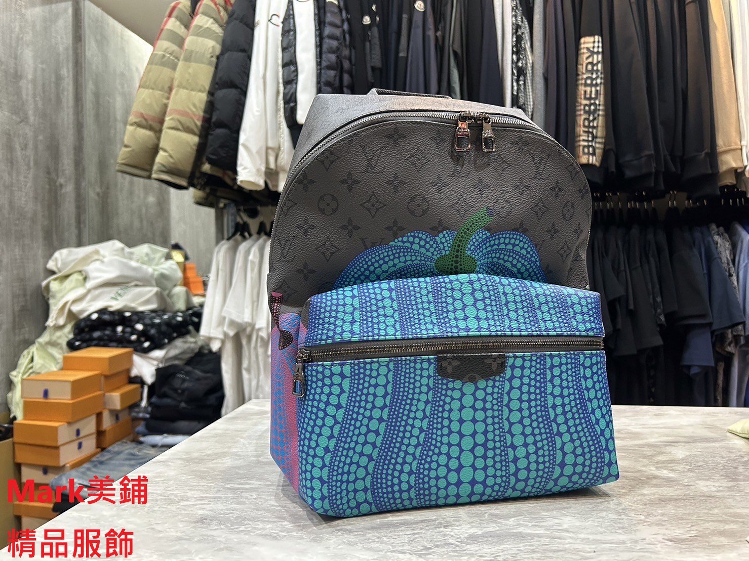 【Mark美鋪】LOUIS VUITTON LV 草間彌生 聯名 南瓜 後背包