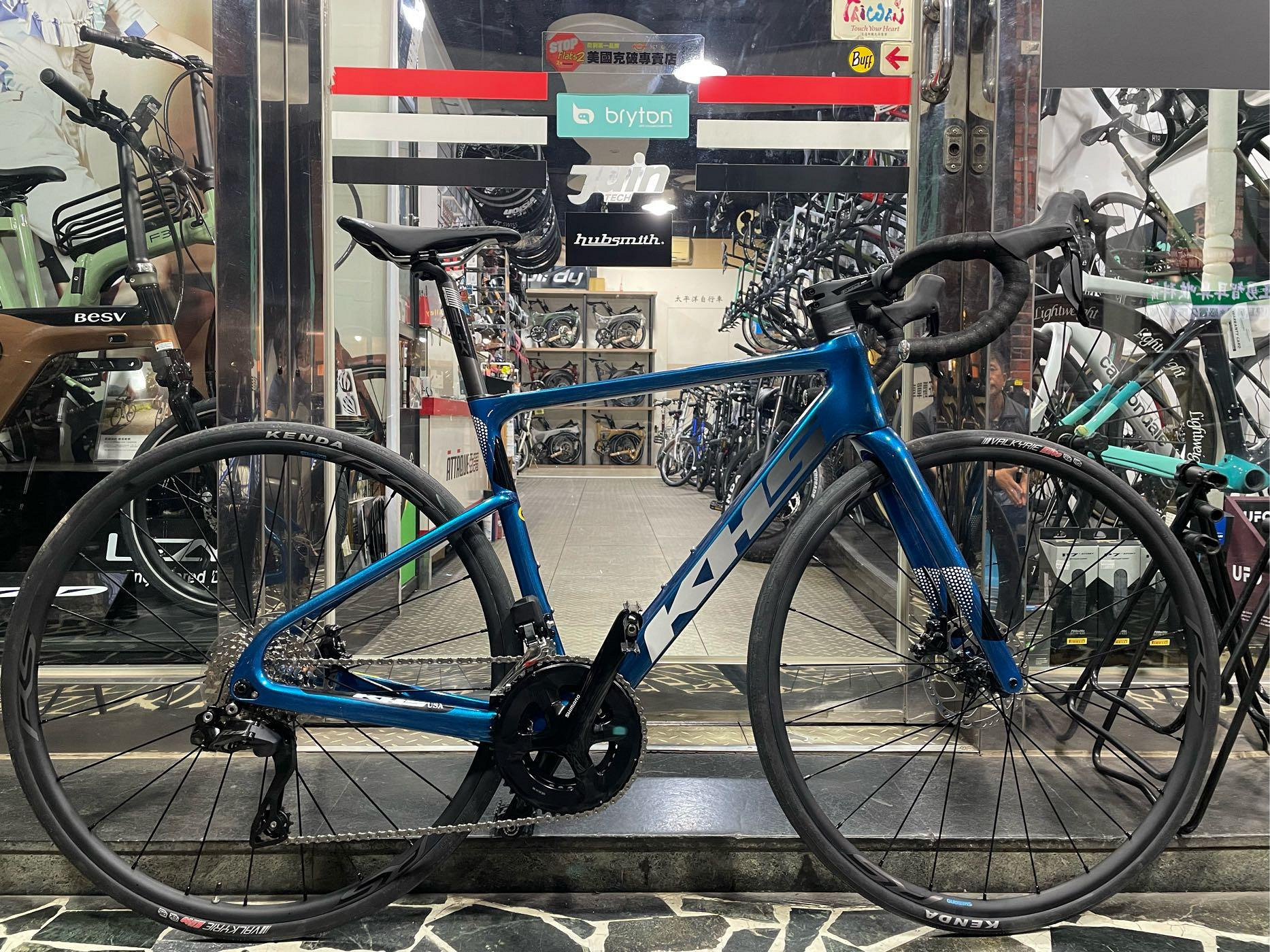 (J.J.Bike) KHS Flite720 全隱藏式碳纖維車R7170 Di2電子變速油壓煞車 105 12速公路車 CP值破表