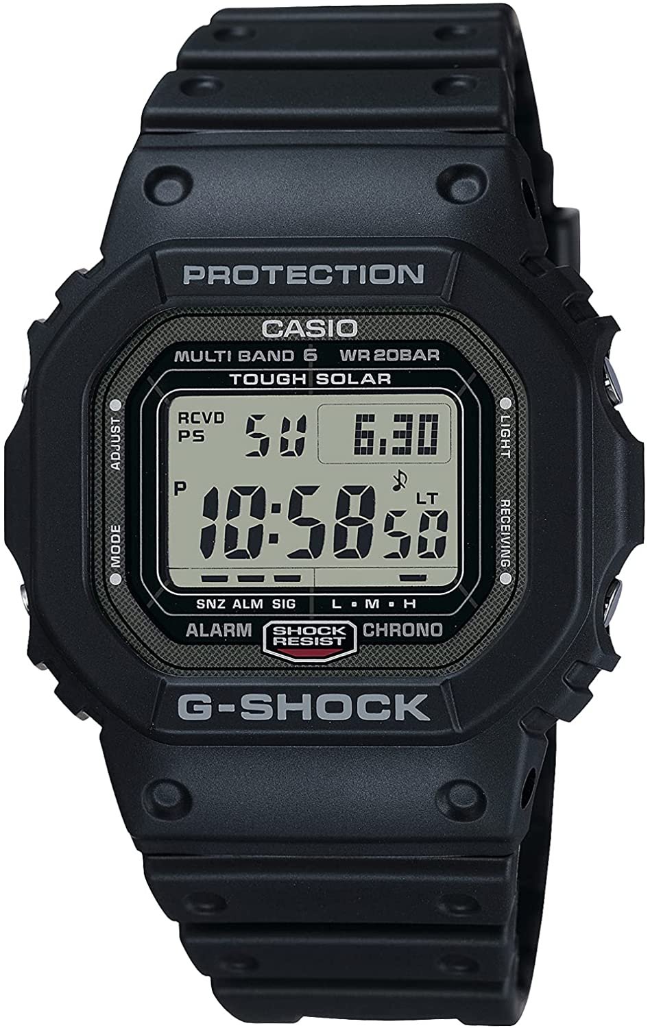 光華.瘋代購[現貨] 2021 日本製CASIO G-SHOCK GW-5000U-1 JF 六局電波