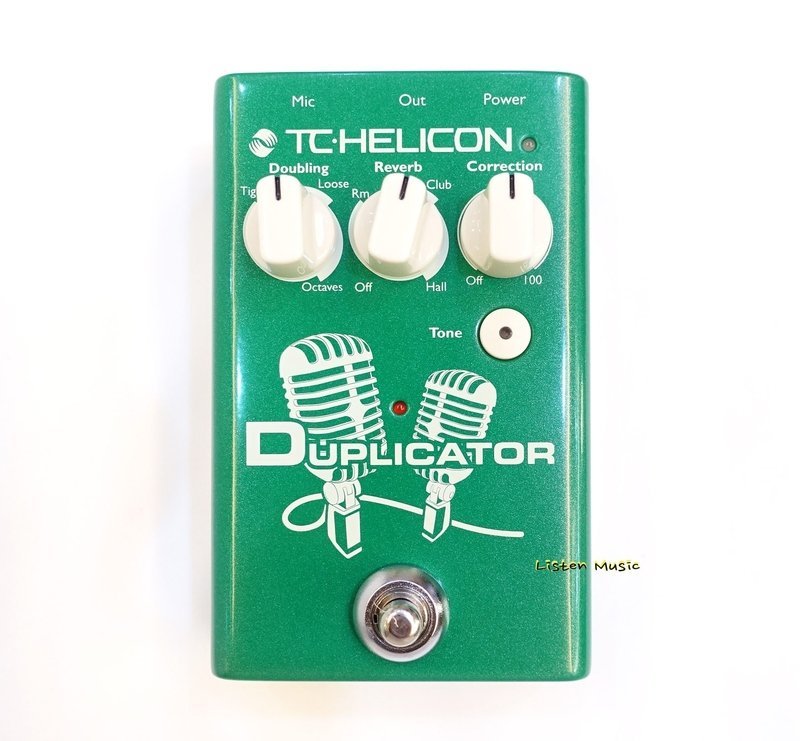 立昇樂器 TC HELICON Duplicator 人聲效果器 Reverb 效果器 公司貨保固