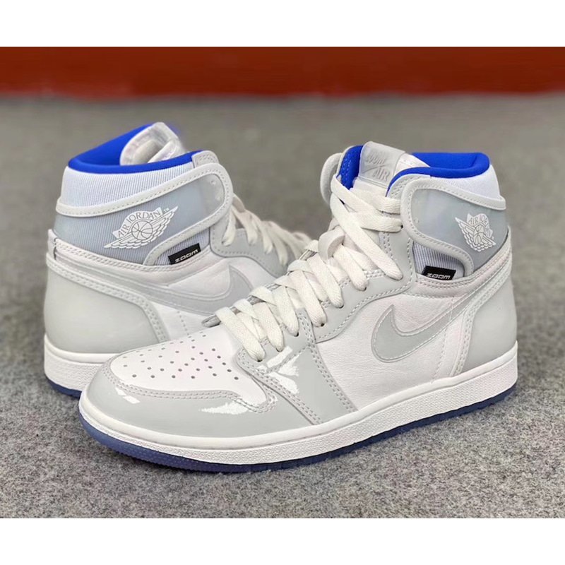 NIKE AIR JORDAN 1 HIGH ZOOM R2T RACER BLUE白賽車藍-CK6637-104