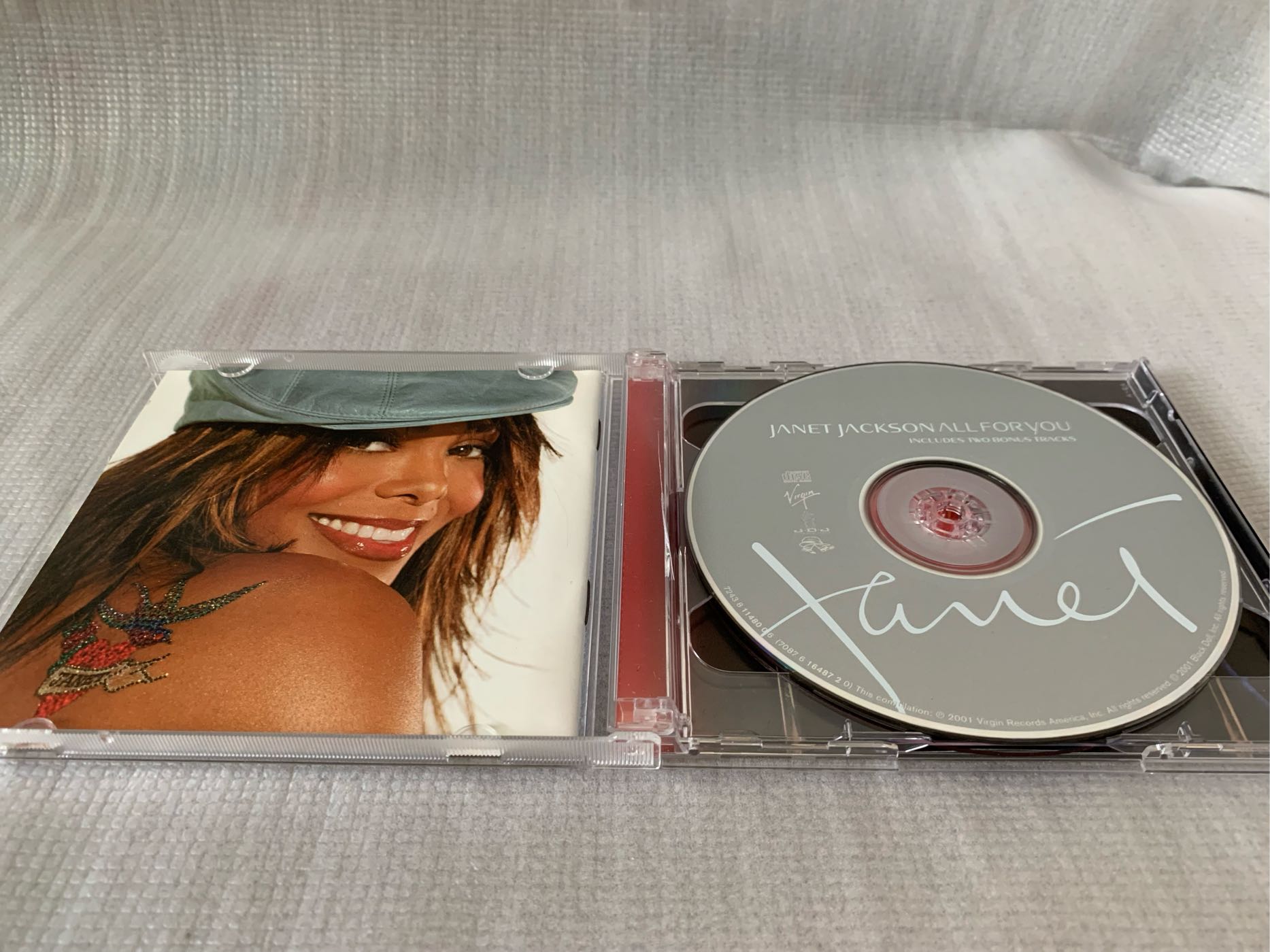 Janet Jackson 珍娜傑克森 All For You CD/DVD美國進口限量雙碟初版（絕版）